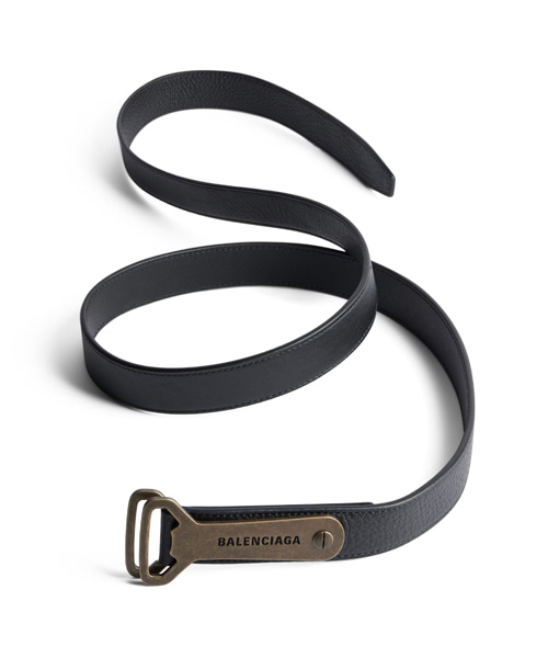 A-45186<br><b>BALENCIAGA</b><br>보틀 오프너 D 링 벨트</b><br>[매장가-50만원대]