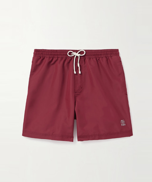 P-16623<br><b>BRUNELLO CUCINELLI</b><br>로고 자수 스윔 쇼츠</b><br>[매장가-70만원대]