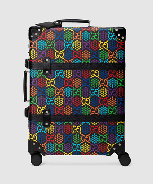 A-44353<br><b>GUCCI</b><br>모노그램 멀티컬러 여행용 캐리어</b><br>[매장가-500만원대]