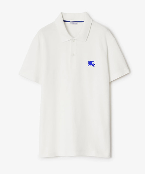 T-32157<br><b>BURBERRY</b><br>시그니처 자수 코튼 폴로셔츠</b><br>[매장가-60만원대]