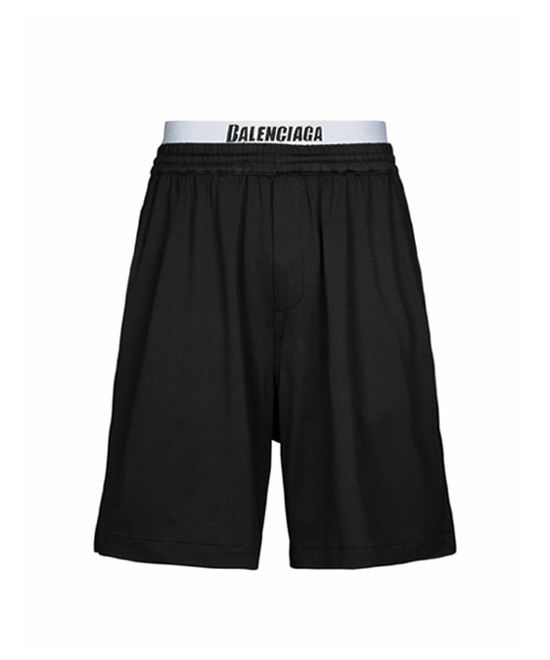 P-16658<br><b>BALENCIAGA</b><br>밴딩 로고 나일론 스윔 쇼츠</b><br>[매장가-90만원대]