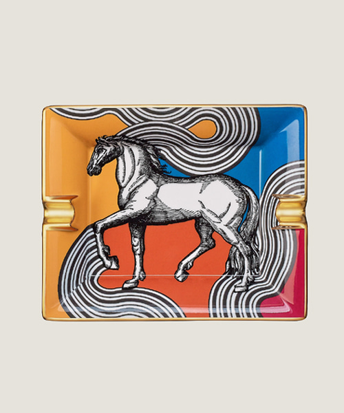 A-45301<br><b>HERMES</b><br>CHEVAL COSMIQUE 재떨이</b><br>[매장가-120만원대]