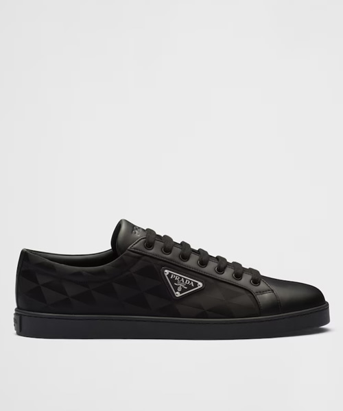 A-45310<br><b>PRADA</b><br>가죽 & 리나일론 스니커즈</b><br>[매장가-110만원대]