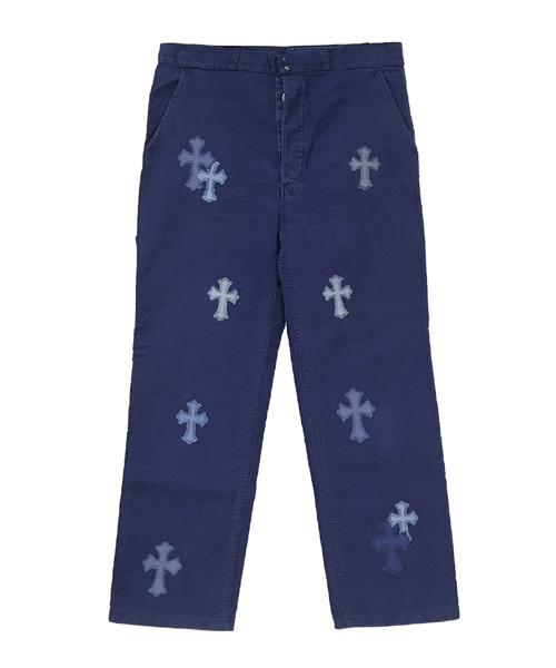 P-16667<br><b>CHROME HEARTS</b><br>크로스 패치 카펜터 팬츠</b><br>[매장가-1700만원대]