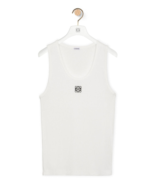 T-32210<br><b>LOEWE</b><br>아나그램 코튼 탱크탑</b><br>[매장가-50만원대]