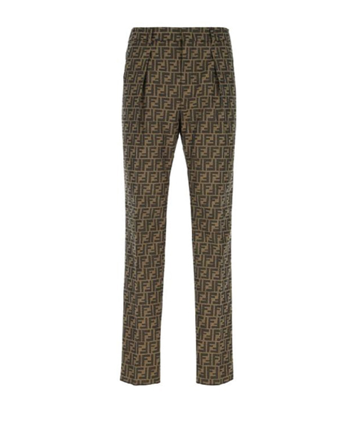 P-16669<br><b>FENDI</b><br>시그니처 패턴 패브릭 팬츠</b><br>[매장가-140만원대]