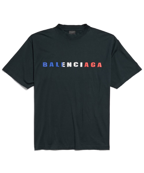 T-32260<br><b>BALENCIAGA</b><br>인터내셔널 프랑스 코튼 티셔츠</b><br>[매장가-90만원대]