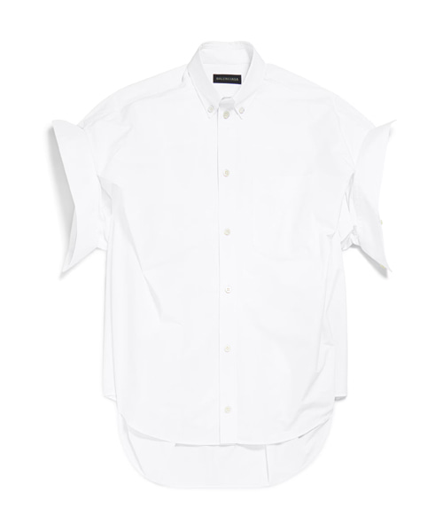S-5907<br><b>BALENCIAGA</b><br>턱드 슬리브 셔츠</b><br>[매장가-170만원대]
