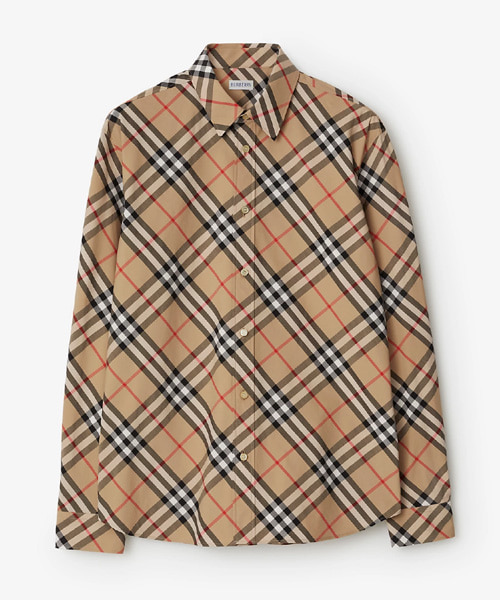 S-5905<br><b>BURBERRY</b><br>체크 코튼 셔츠</b><br>[매장가-100만원대]