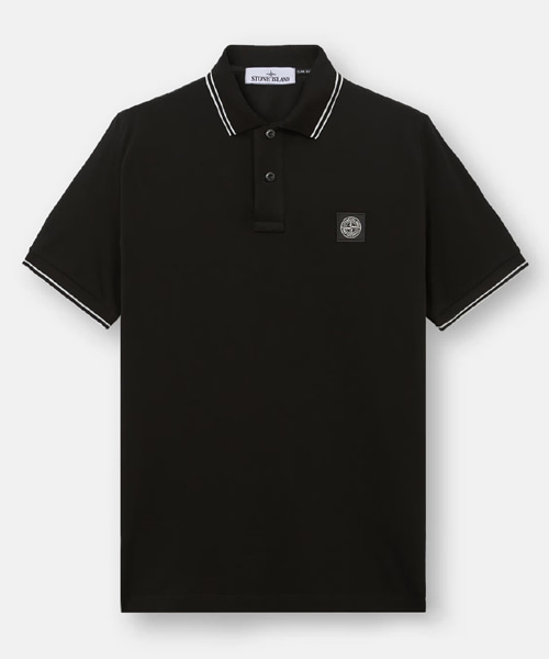 T-32255<br><b>STONE ISLAND</b><br>오가닉 코튼 피케 폴로 셔츠</b><br>[매장가-30만원대]
