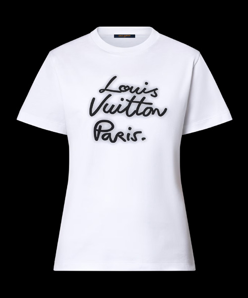 T-32258<br><b>LOUIS VUITTON</b><br>글로우 시그니처 티셔츠</b><br>[매장가-120만원대]