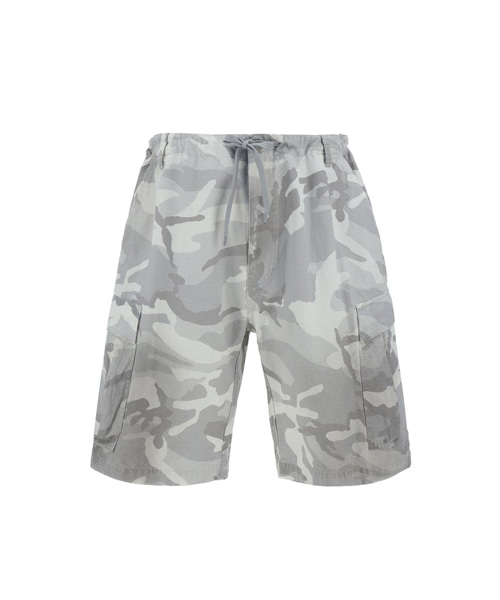 P-16746<br><b>BALENCIAGA</b><br>카모플라주 드로스트링 카고 쇼츠</b><br>[매장가-120만원대]