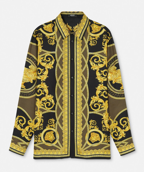 S-5930<br><b>VERSACE</b><br>LA COUPE DES DIEUX 실크 셔츠</b><br>[매장가-190만원대]