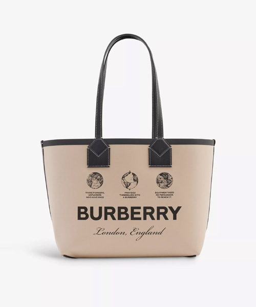 A-45757<br><b>BURBERRY</b><br>런던 스몰 코튼 토트백</b><br>[매장가-230만원대]