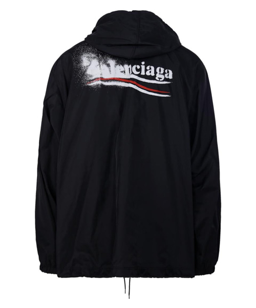 JK-25067<br><b>BALENCIAGA</b><br>폴리티컬 스텐실 바람막이</b><br>[매장가-250만원대]