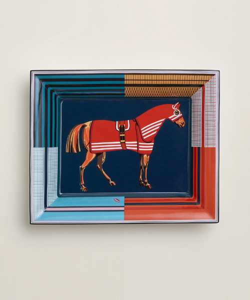 A-45775<br><b>HERMES</b><br>ROCABAR A CHEVAL 체인지 트레이</b><br>[매장가-100만원대]
