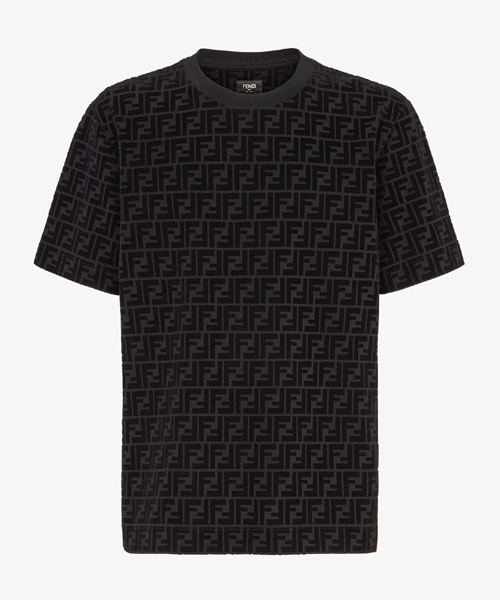 T-32287<br><b>FENDI</b><br>FF 블랙 피케 티셔츠</b><br>[매장가-110만원대]