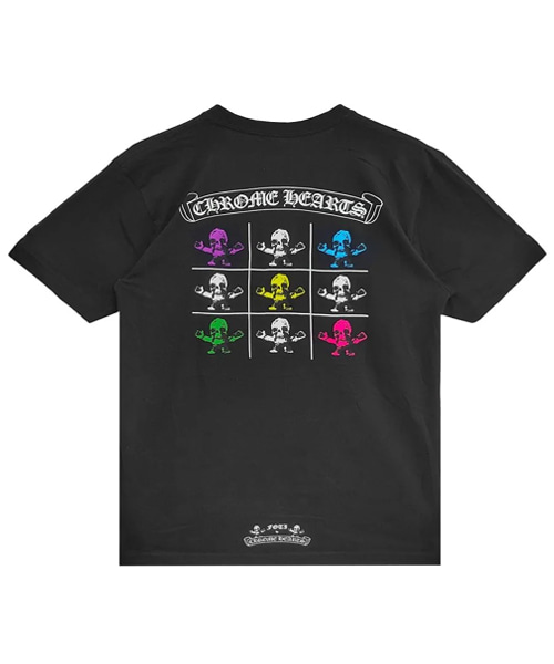 T-32319<br><b>CHROME HEARTS</b><br>멀티 포티 숏 슬리브 코튼 티셔츠</b><br>[매장가-120만원대]