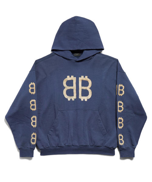 T-32312<br><b>BALENCIAGA</b><br>크립토 후드 스웨트셔츠</b><br>[매장가-180만원대]