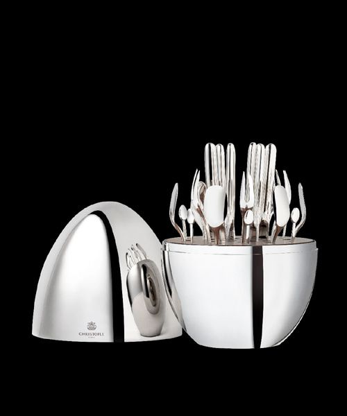 A-45812<br><b>CHRISTOFLE</b><br>24-PIECE 은도금 식기 세트</b><br>[매장가-190만원대]