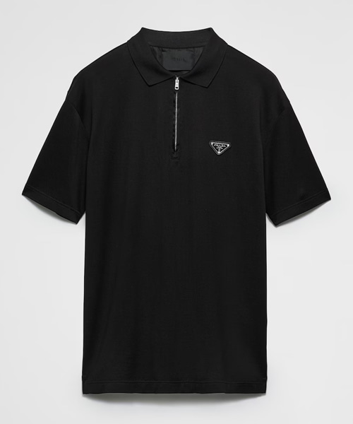 T-32321<br><b>PRADA</b><br>리나일론 디테일 피케 폴로 셔츠</b><br>[매장가-130만원대]