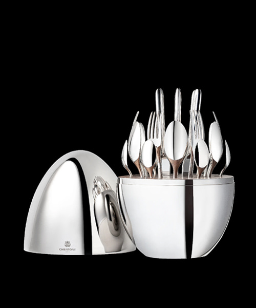 A-45813<br><b>CHRISTOFLE</b><br>24-PIECE 은도금 식기 세트</b><br>[매장가-300만원대]