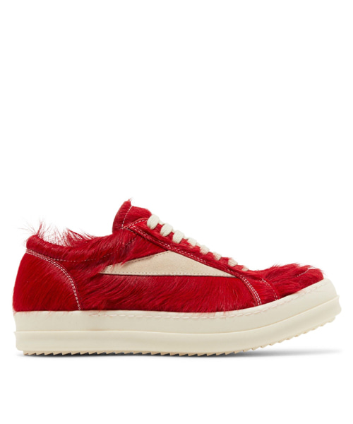 A-45781<br><b>RICK OWENS</b><br>WMNS PELLICCIA 빈티지 로우 스니커즈</b><br>[매장가-150만원대]