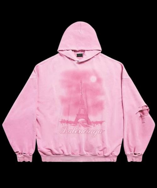 T-32305<br><b>BALENCIAGA</b><br>파리 문 후드 스웨트셔츠</b><br>[매장가-190만원대]