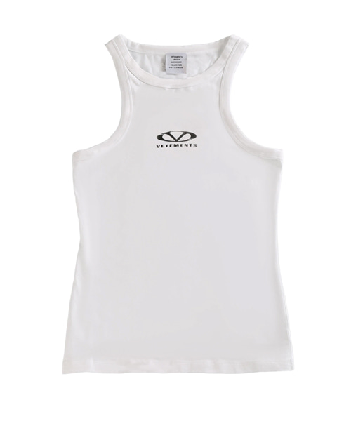 T-32299<br><b>VETEMENTS</b><br>오벌 로고 나시 티셔츠</b><br>[매장가-50만원대]