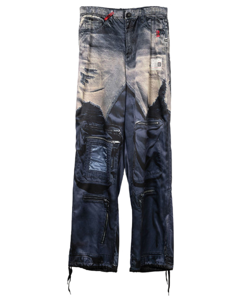P-16768<br><b>T.A.T.A x MAISON MARGIELA</b><br>트롱프뢰유 아카이브 프린트 팬츠</b><br>[매장가-50만원대]