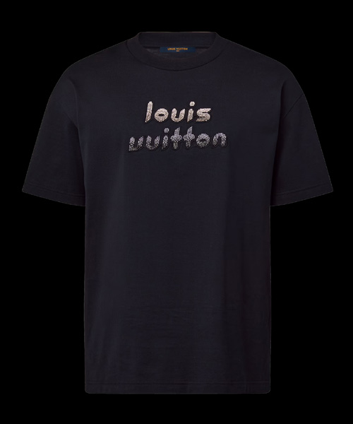 T-32353<br><b>LOUIS VUITTON</b><br>엠브로이더드 비즈 코튼 티셔츠</b><br>[매장가-170만원대]
