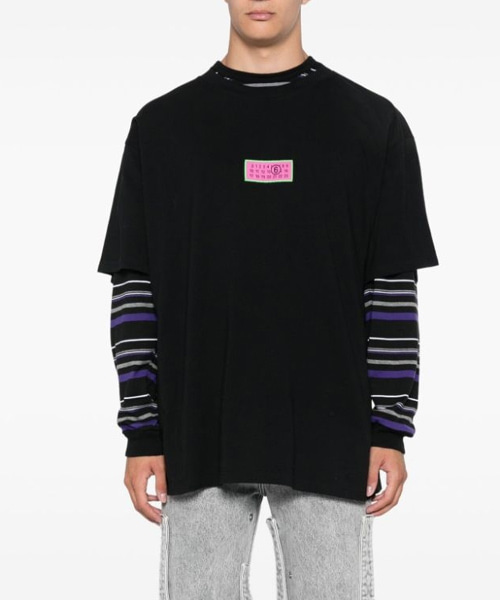 T-32339<br><b>MAISON MARGIELA</b><br>넘버 모티프 코튼 티셔츠</b><br>[매장가-30만원대]