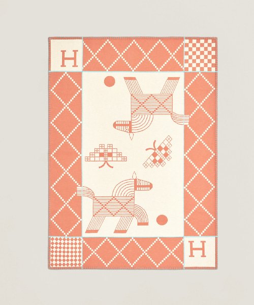 A-45884<br><b>HERMES</b><br>AVALON ANIMAUX NATTES 플래드</b><br>[매장가-170만원대]