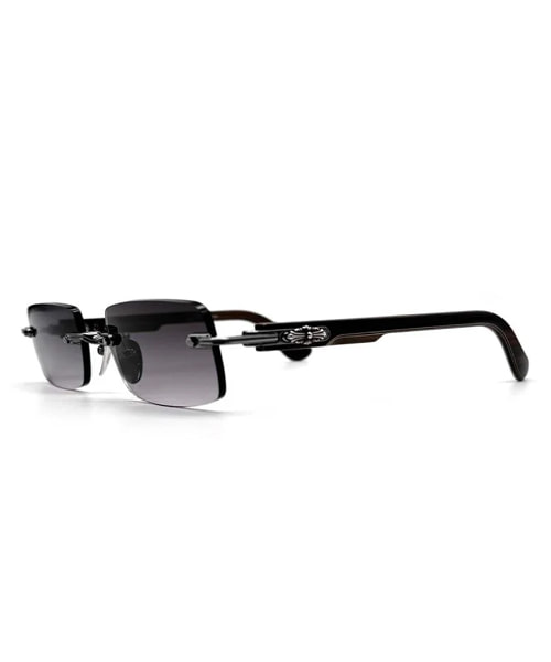 A-45892<br><b>CHROME HEARTS</b><br>DEEP I 림리스 스퀘어 선글라스</b><br>[매장가-420만원대]