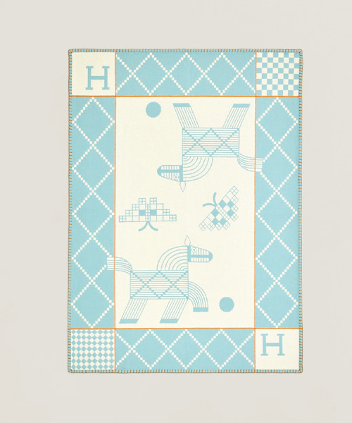 A-45886<br><b>HERMES</b><br>AVALON ANIMAUX NATTES 플래드</b><br>[매장가-170만원대]