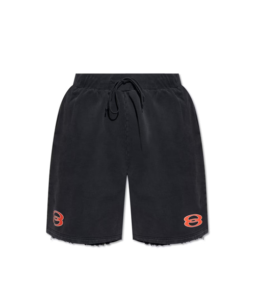 P-16760<br><b>BALENCIAGA</b><br>빈티지 이펙트 드로스트링 코튼 쇼츠</b><br>[매장가-230만원대]