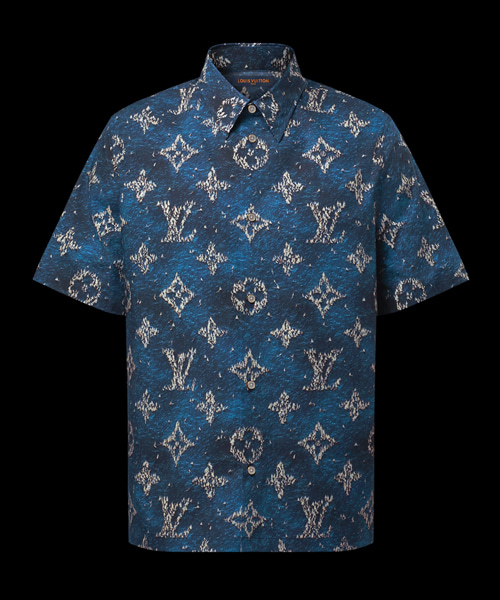 S-5940<br><b>LOUIS VUITTON</b><br>모노그램 프린트 숏 슬리브 셔츠</b><br>[매장가-180만원대]
