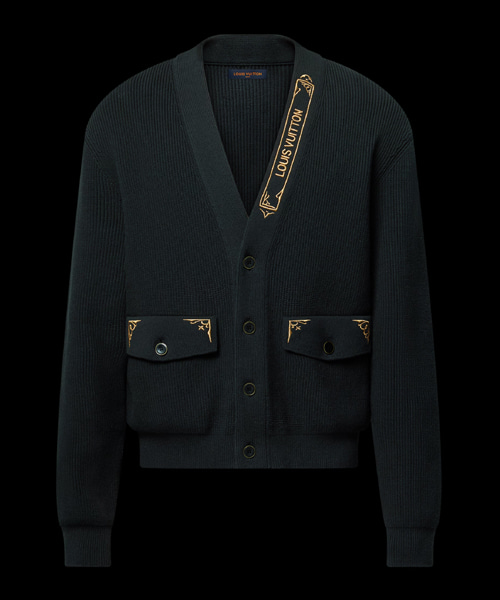 JK-25086<br><b>LOUIS VUITTON</b><br>엠브로이더드 시그니처 가디건</b><br>[매장가-320만원대]