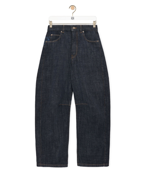 P-16781<br><b>LOEWE</b><br>애너그램 배럴 데님 팬츠</b><br>[매장가-130만원대]