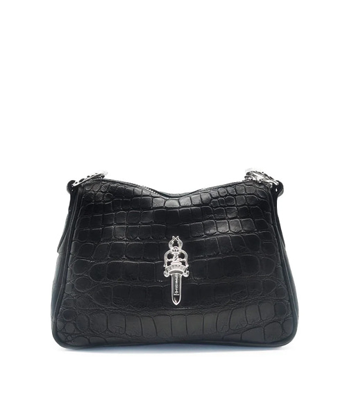 A-45923<br><b>CHROME HEARTS</b><br>엘리게이터 가죽 너겟 백</b><br>[매장가-4000만원대]
