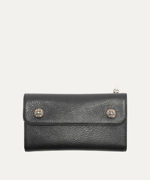 A-45922<br><b>CHROME HEARTS</b><br>크로스 스냅 웨이브 월릿</b><br>[매장가-300만원대]