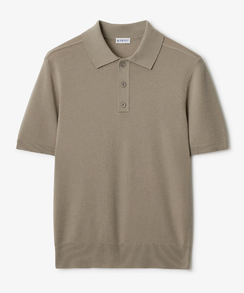T-32387BURBERRYB 크레스트 울 폴로셔츠[매장가-110만원대]